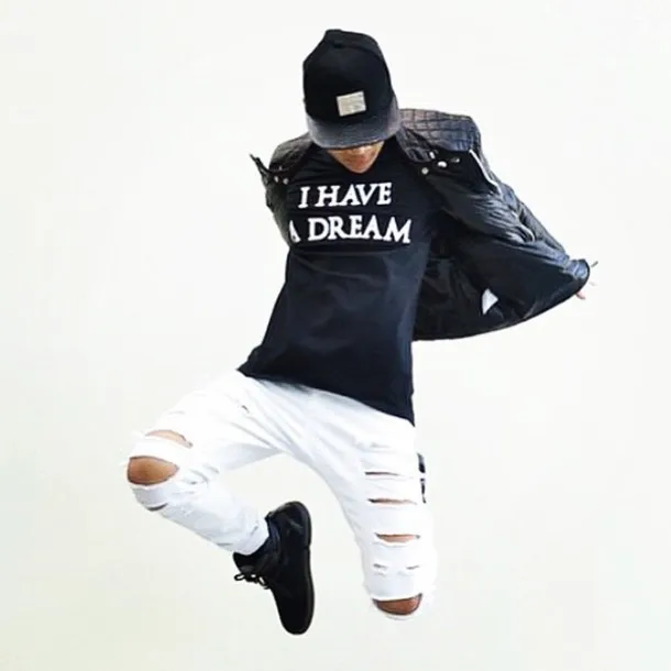 

I have a dream fashion T-shirt aesthetic t shirt moletom do tumblr tees maglie tumblr t shirt casual top tees