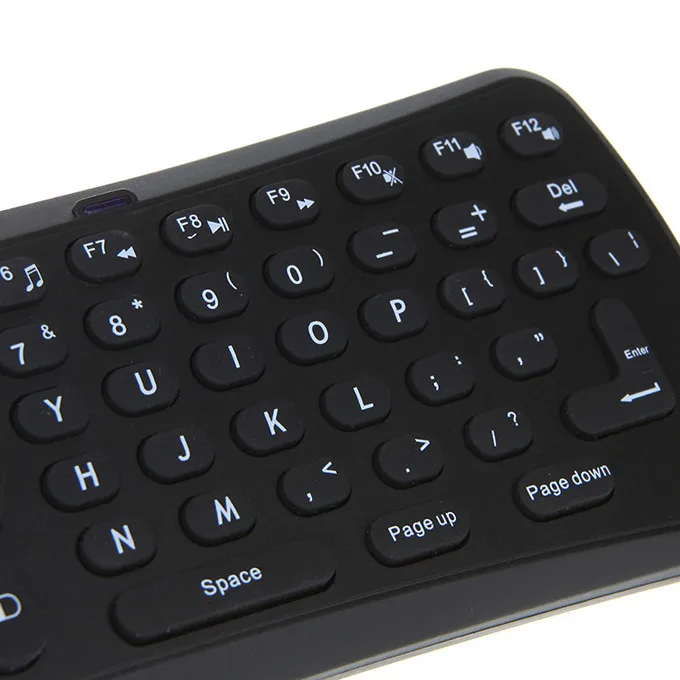2 4G беспроводная Fly air Mouse Клавиатура g сенсор гироскоп мини игра ручной контроллер
