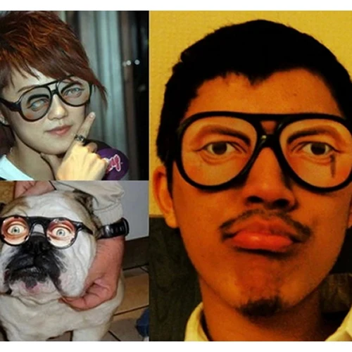 Очки в стиле косплей Смешные шутки очки с бровью трюк игрушки Хэллоуин Косплей