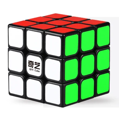 QIYI puzzle 3x3x3 Magic Sticker cube Speed Puzzle Cube funny toy Toy Educational Toys For Children | Игрушки и хобби