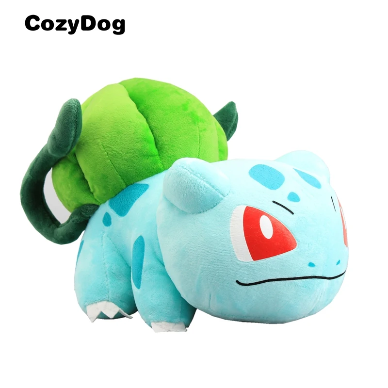 Bulbasaur B 30 CM 4 стиля Bulbasaur Ivysaur Venusaur плюшевая игрушка кукла Evolution Buabasaur игрушки для детей подарок - Цвет: Bulbasaur B 30 CM