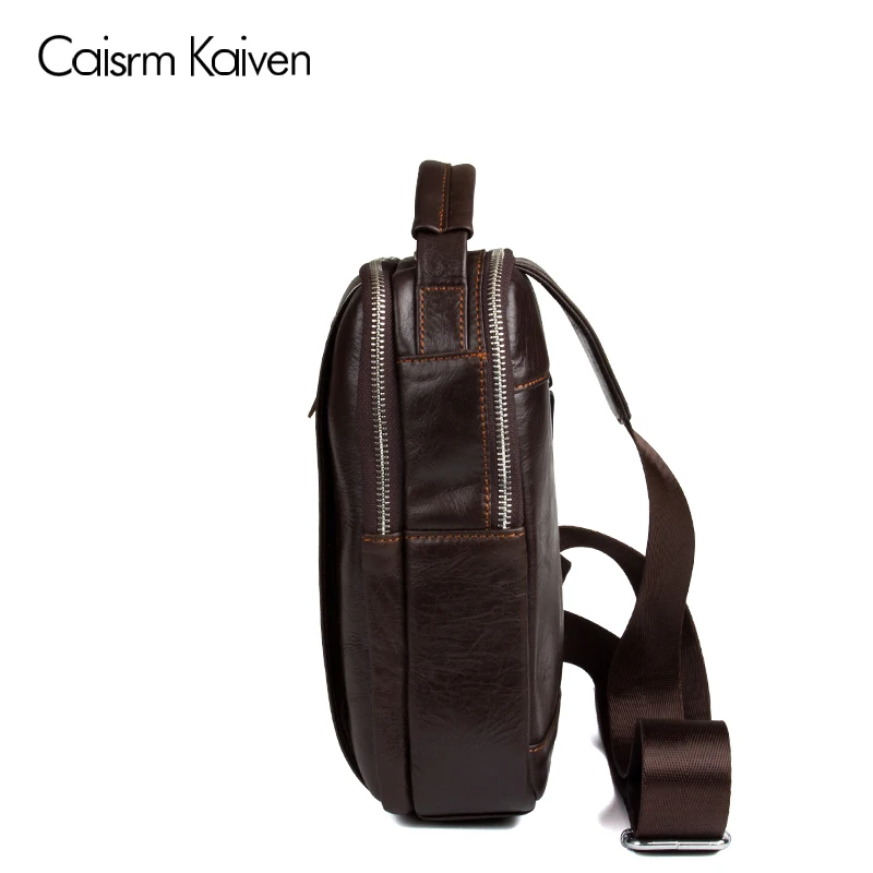 Caisrm kaiven Повседневное Мужские сумки кожаная сумка Для мужчин черный | Багаж и