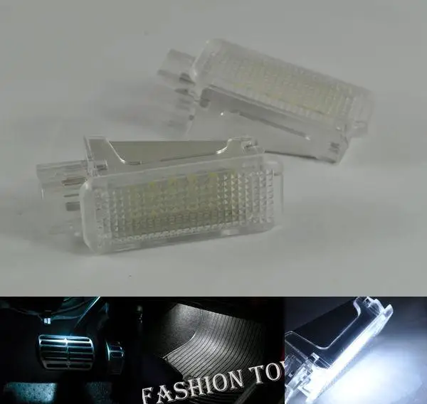 

2x LED 18 SMD ножной светильник без ошибок для сиденья Alhambra Altea Ibiza Leon
