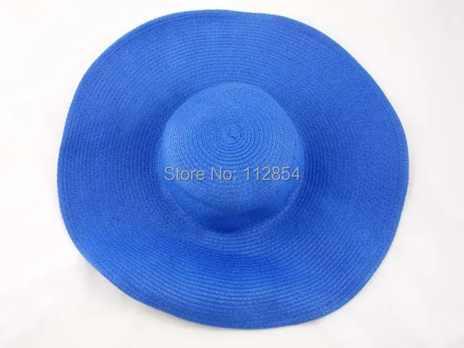 Шляпа женская Соломенная Складная с широкими полями 100 шт./лот | Аксессуары для