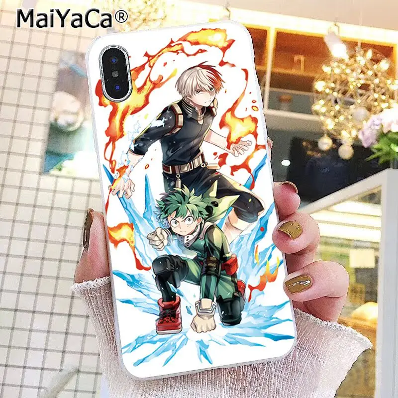 MaiYaCa аниме мой герой Academy deku bakugou Boku no Hero Academy чехол для телефона для iphone 11 Pro 8 7 6 6S Plus X XS MAX 5 5S SE XR