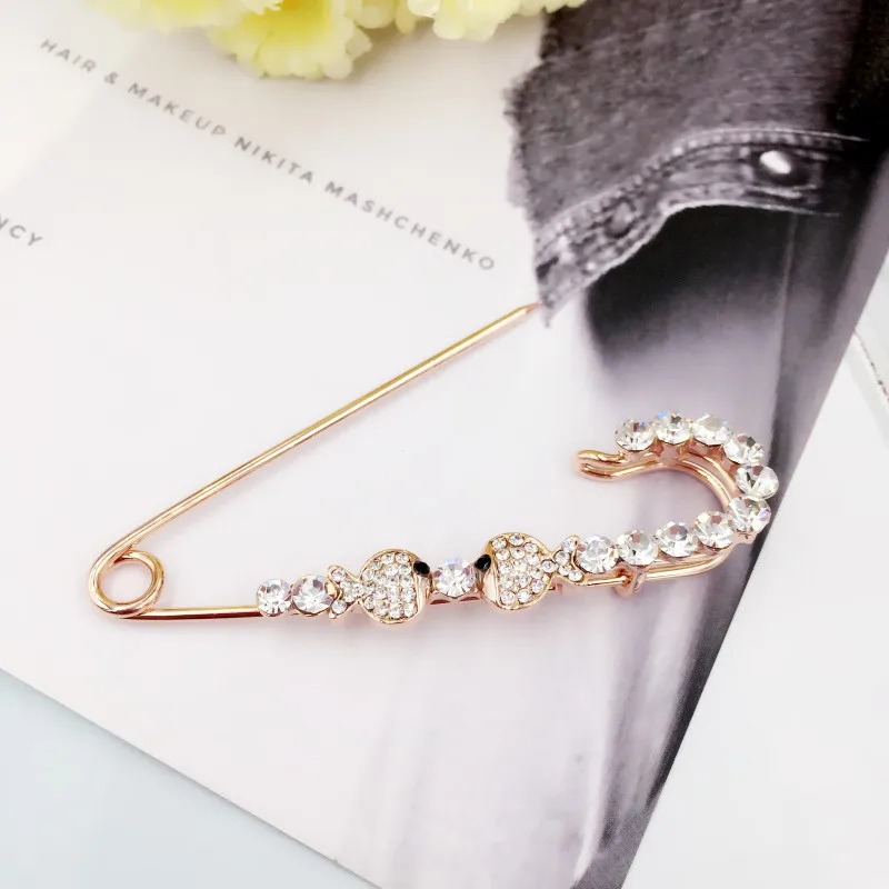 New Arrival Fashion Cute Double Kiss Fish Brooch Pins for Women Elegant Animal Brooches Scarf Wedding Jewelry Ceremony Gift | Украшения и