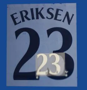 UCL SON NAMESET KANE ERIKSEN LUCAS Nameset печать Сделай Сам Пользовательский ярлык DIY любой номер футбольная нашивка значок