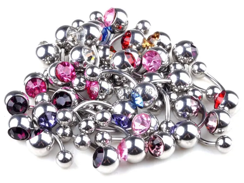 1 шт. стержень для пупка из хирургической стали|piercing body jewelry|body jewelrybelly bars |