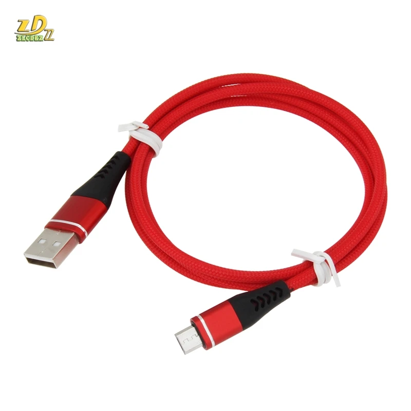 100 шт/Партия 1 м/2 м/3 м измельченный Плетеный тканевый Micro 5pin/8pin/type-C кабель для быстрой зарядки для Iphone huawei Xiaomi