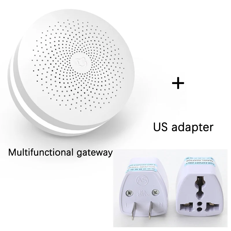 Mijia gateway-US Xiao mi jia Многофункциональный шлюз 2 Xiao mi умный дом Zigbee WiFi умные устройства mi Home приложение пульт дистанционного управления RGB Ночной светильник - Цвет: Mijia gateway-US