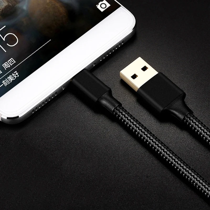NOHON Универсальный 1 8 м кабель для передачи данных Micro USB шнур быстрой зарядки Android