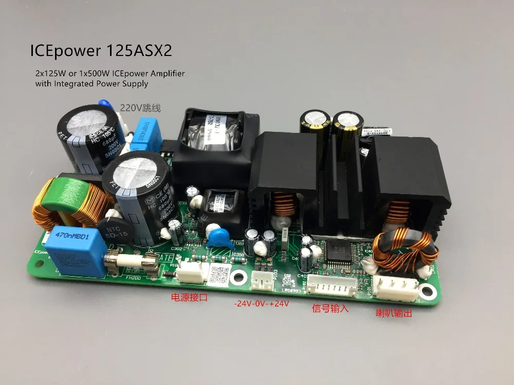 Бесплатная доставка аксессуары для усилителей ICEPOWER ICE125ASX2 цифровой модуль