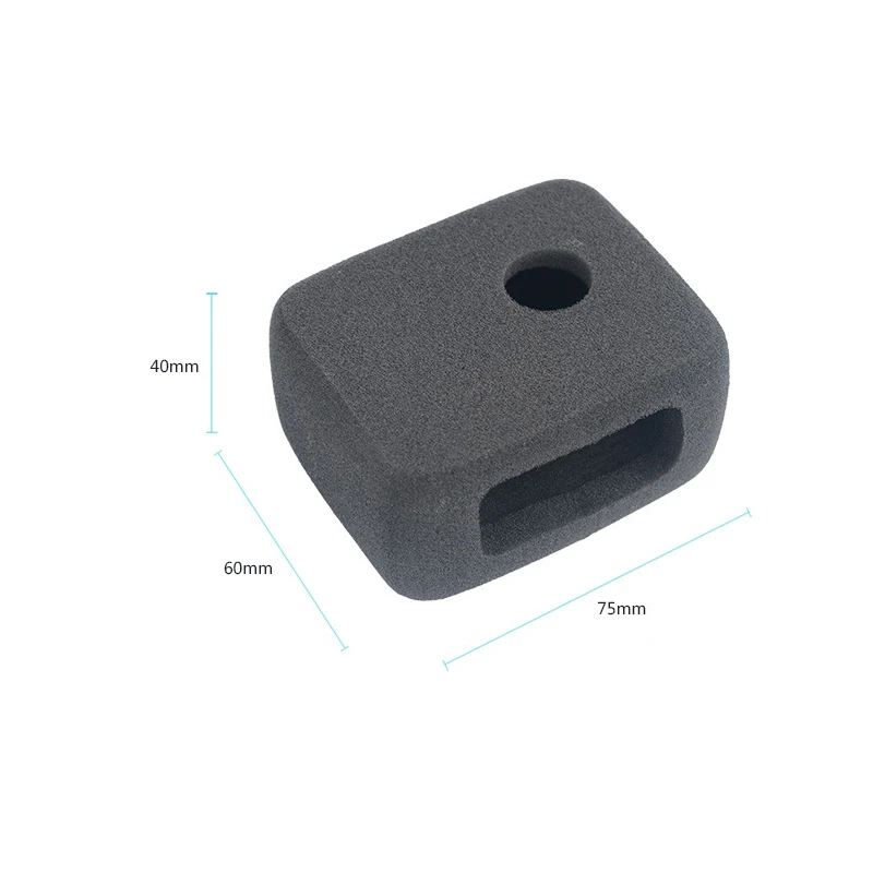 Foam Windshield Sponge protection Case Black High Density Noise Reduction Cover For Gopro Hero 4 3 3+ Action Camera Accessories |