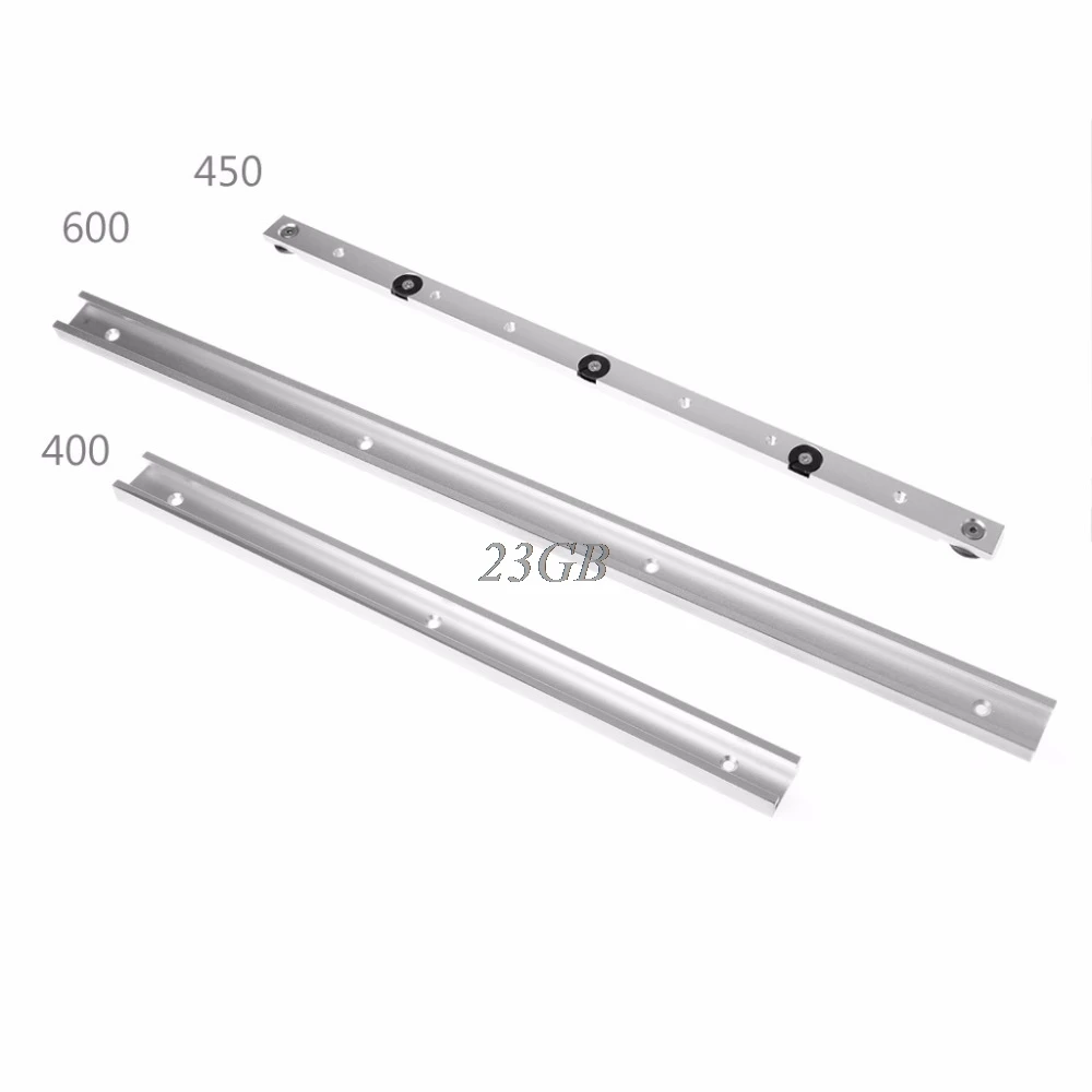 Т-образная направляющая 400/600 мм с алюминиевым слотом приспособление для зажима