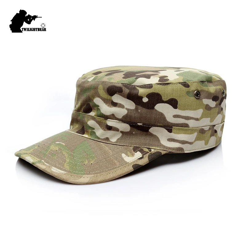 

58/59/60cm Army Camouflage Military Caps Army Shako High Quality Thickened US RU German Soldier Cap Army Hat AK02