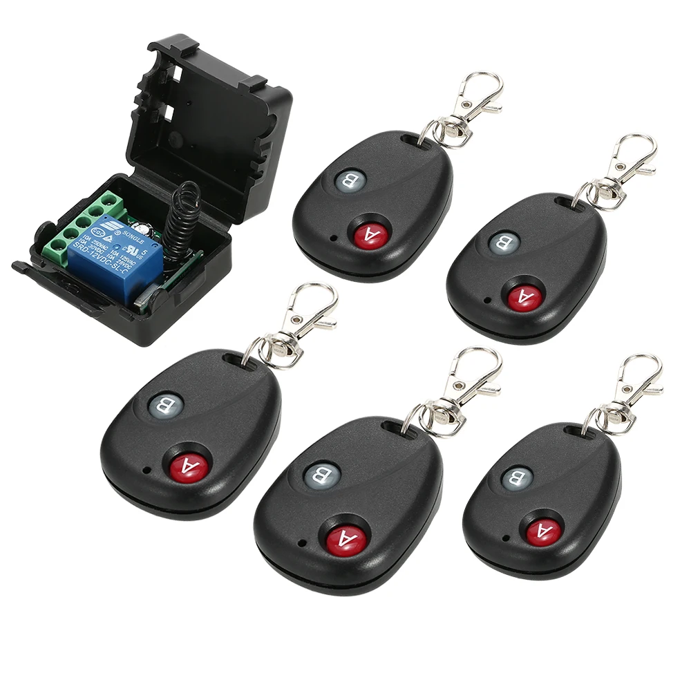 5 шт. Универсальный 433 МГц беспроводной пульт дистанционного управления
