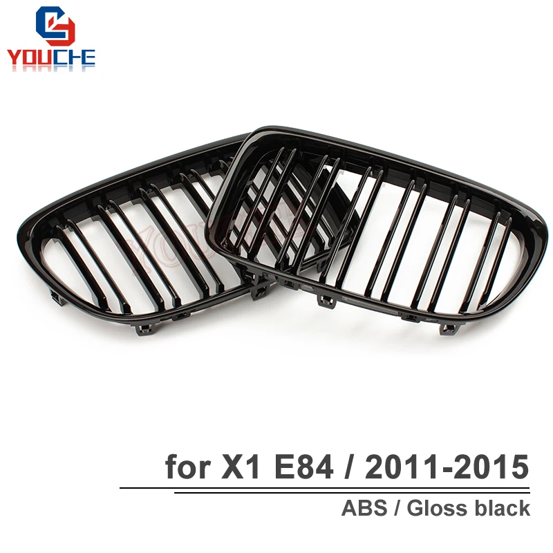 Решетка для BMW X1 E84 Двойная Передняя фрикционная решетка Series 2011-2015 5-дверный пикап