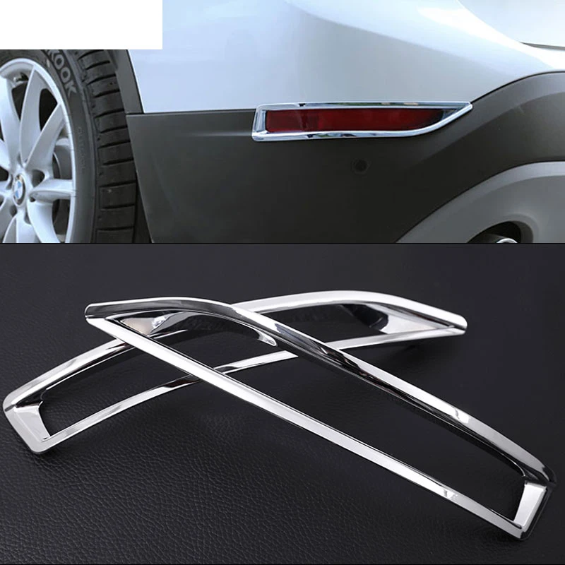 2 шт. задний светильник Рамка светильника отделка Стикеры для BMW X1 F48 20i 25i 25le 2016 2019