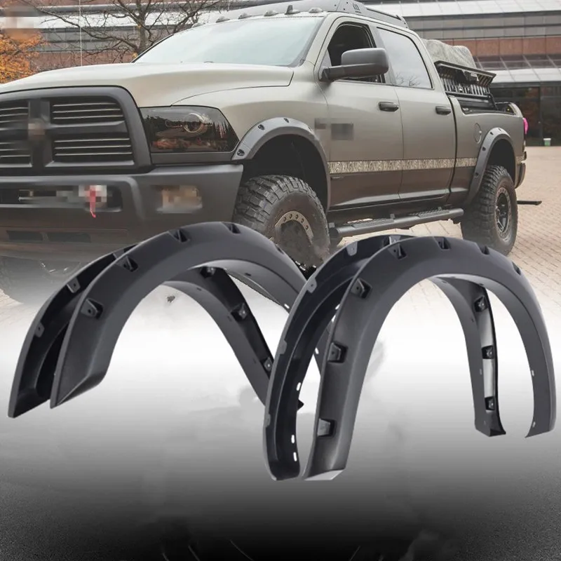 4 шт. автомобиля переднее заднее крыло вспышки для 2010- для Dodge Ram 2500/3500 только модели