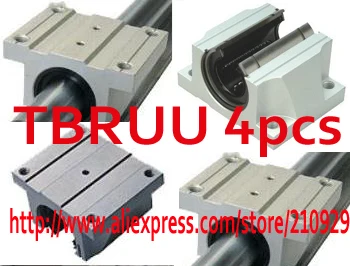 Линейные направляющие блоки 4 шт./упаковка TBR30UU|bearing bushing|sliderbearing seal |