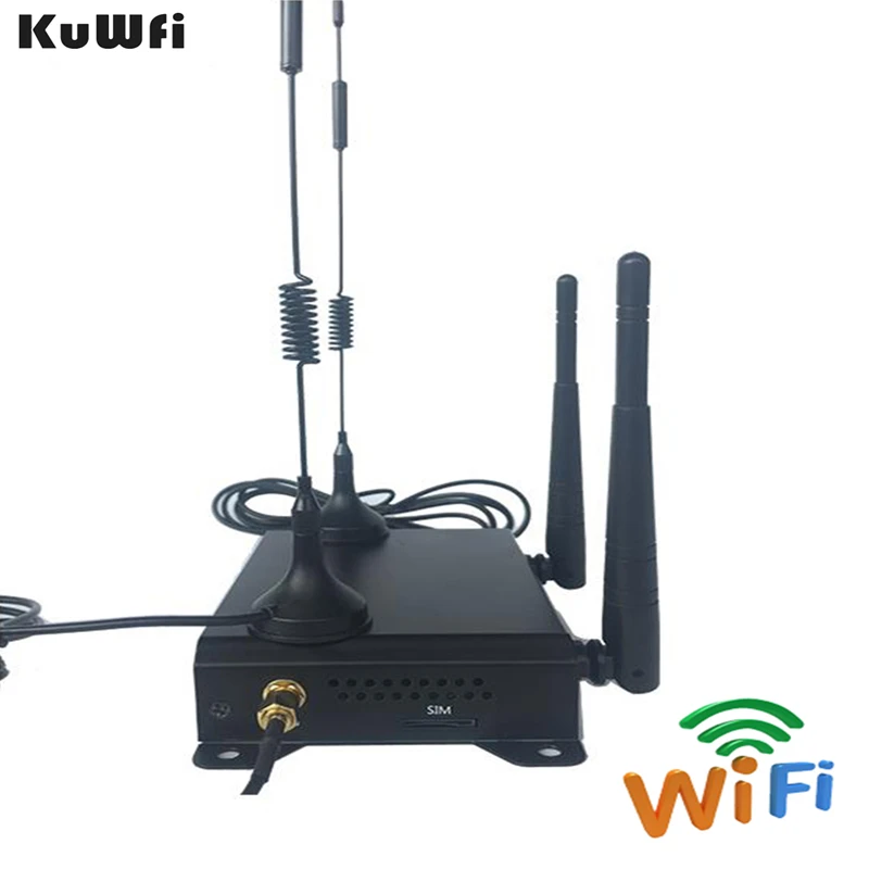 4G LTE Wifi маршрутизатор высокой мощности OpenWRT 300 Мбит/с промышленный CarWiFi