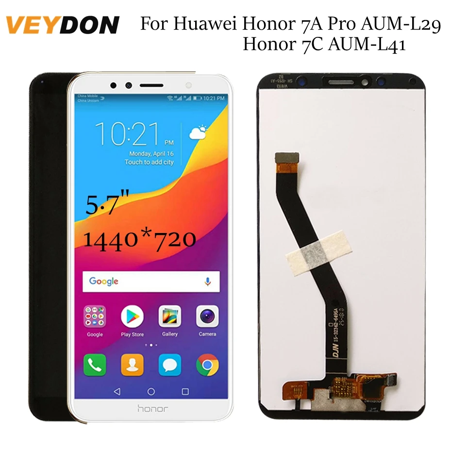 5," ЖК-дисплей для huawei Honor 7C AUM-L41 ЖК-дисплей с рамкой для huawei Honor 7A Pro AUM-L29 ЖК-экран Замена Y6 prime