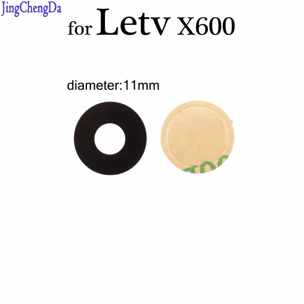 

JCD 1pcs Housing Rear Back Camera Glass Lens With Adhesive For Letv leEco Le X600 with Sticker Replacement Spare Parts