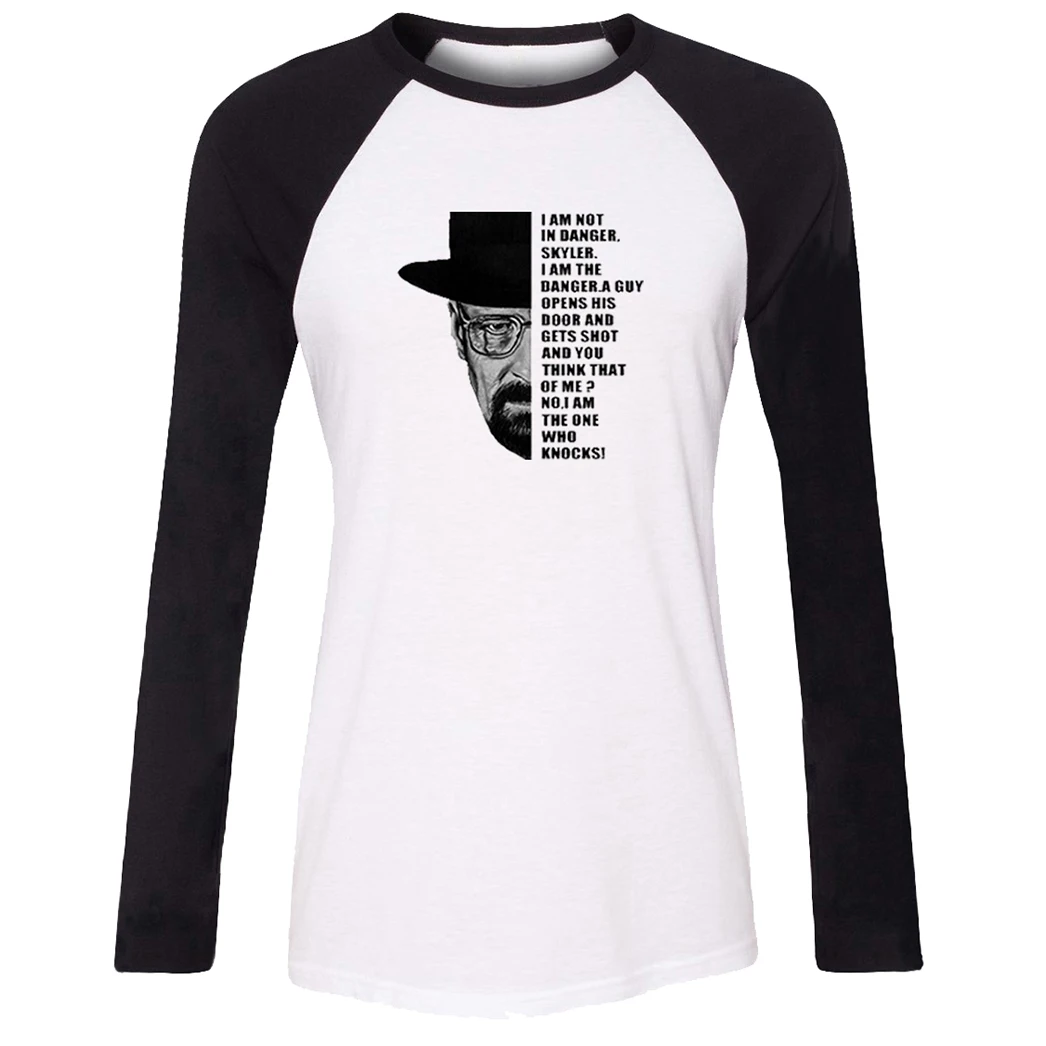 Забавная футболка с надписью Breaking Bad the chicken brothers Punk Alice In Wonderland KEEP CALM black | Женская