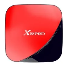 4G32GRed Black ТВ-бокс на Rockchip RK3318 X88pro 2 ГБ/4 ГБ 16 ГБ/32 ГБ/64 ГБ Android tv Box 2,4/5G Dual wifi OS9.0 - Цвет: 4G32GRed Black