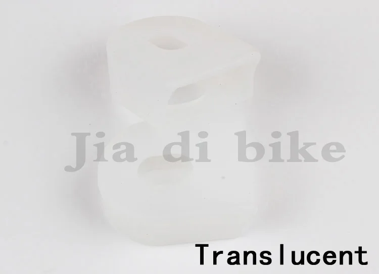 Translucence MUQZI 2 шт протектор для кривошипа Чехол MTB фиксированная Шестерня складной дорожный велосипед шатун смарт-чехол спортивные аксессуары экипируйте кривошипный чехол - Цвет: Translucence