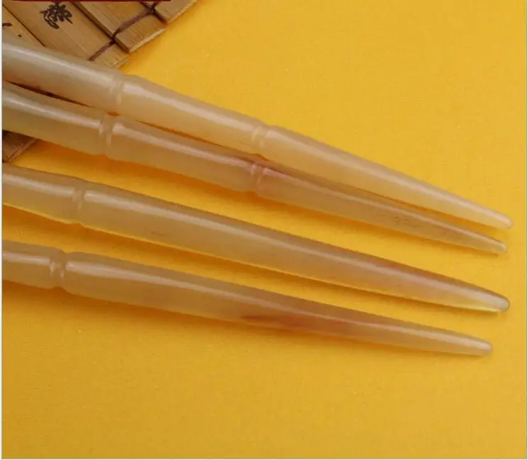 2019 Горячая продажа 1 шт ручной работы Рог бамбук Стайлинг аксессуар головной убор