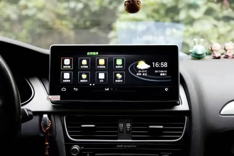 10,2" android 8,0 экран 8 ядерный Автомобильный gps плеер для Audi A4L A4 Q5 A5 2009- высокий класс навигация bluetooth Радио стерео