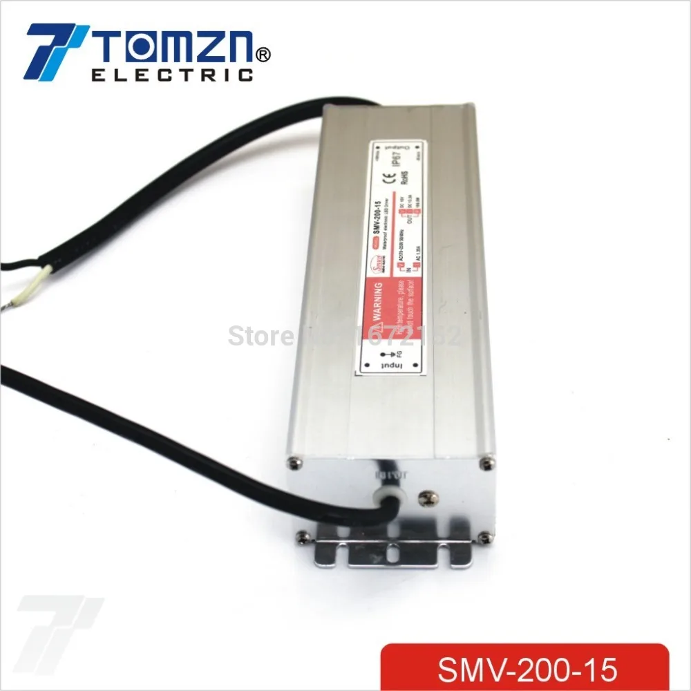 Waterproof Outdoor Single Output Switching Power Supply for LED - 200W, 15V, 13.3A image 3