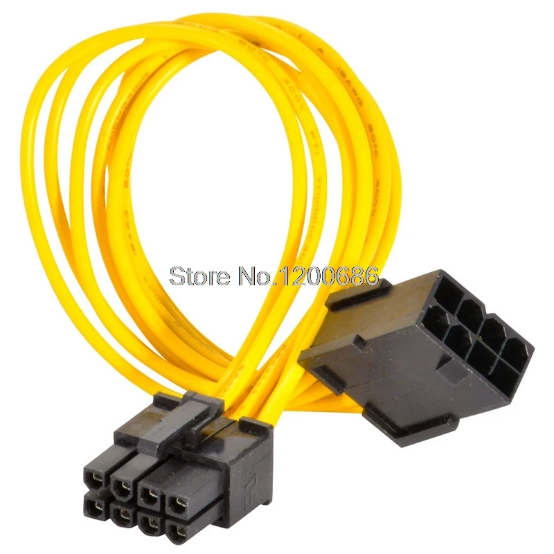 Удлинительные кабели PCI-E 4 2 мм 40 см 18 AWG 8 pin PCI Express |