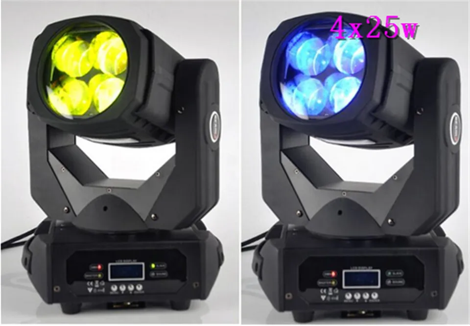 Светодиодный сценический прожектор с супер лучом 4x25 Вт|beam light|led movingsuper beam |