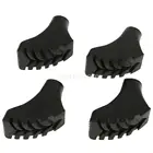 4 шт., противоскользящие резиновые наконечники для лап, молотки, походные палки, шапки для треккинга