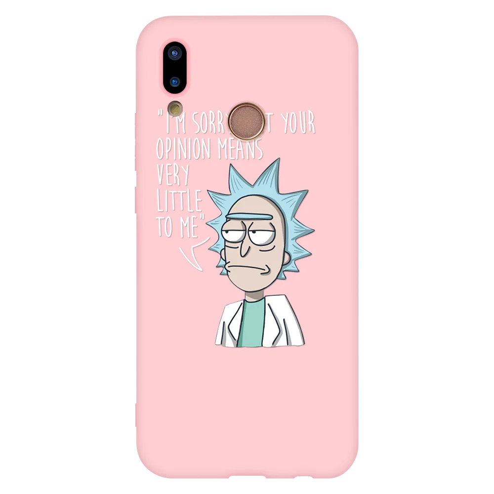 Kfe-0rlanfa Цветной силиконовый матовый чехол Rick and marty для huawei Honor 9X 8X 10i 20i 20 Pro mate 20 30 P20 P30 Pro Lite P Smart TPU чехол - Цвет: Kfe-0rlanfa