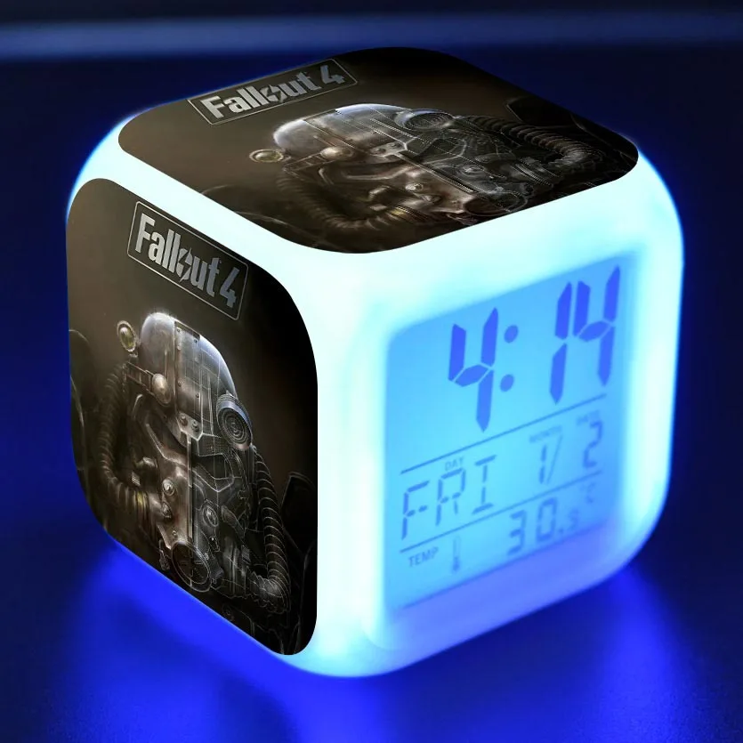 Мультяшный будильник детские игрушки Led reloj будильник, цифровой Электронные часы с будильником wake up light table reveil wekker - Цвет: 14