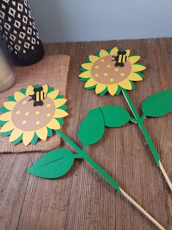 Пчелы тема вечерние Украшение стола Таблица Центральным дети День рождения