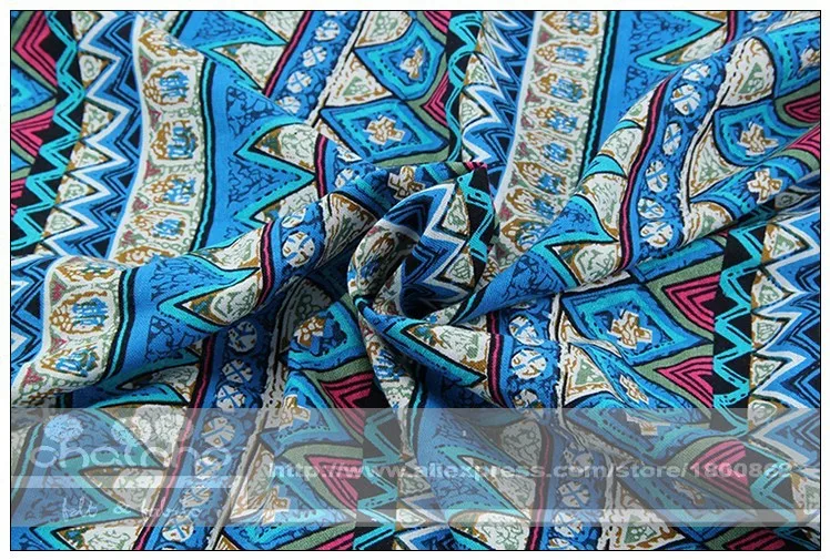 Этнические ткани, хлопок, лен, ткань для лоскутных одеял, домашняя ткань для дивана, занавески, сумки, чехлы для подушек, Материал 100x140 см