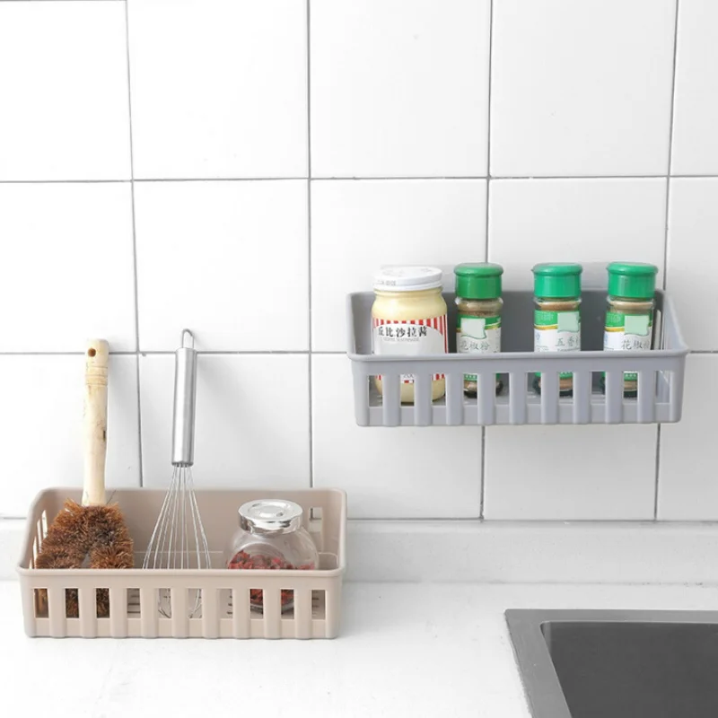 Кухня ванная полка для хранения Z корзина Организация настенный сад дома ванной