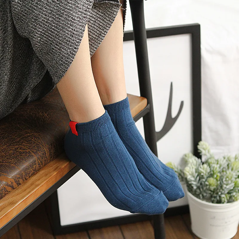 Носки женские короткие х/б однотонные 1 пара|Носки| |