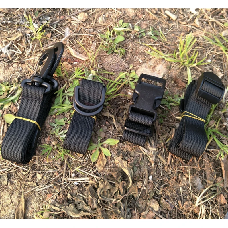 

H1012 Outdoor emergency straps Tight rope backpack Nylon ribbon travel Ties rope tent binding band