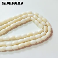 2021 new 58mm 20piecesbag natural white coral oval shape beads for diy necklace bracelet jewelry making accessories