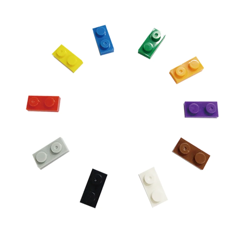 1x2 Thin Bricks Classic Base Building Blocks Small Enlighten Learning Toys For Kid Each Pack 100g About 300PCS | Игрушки и хобби