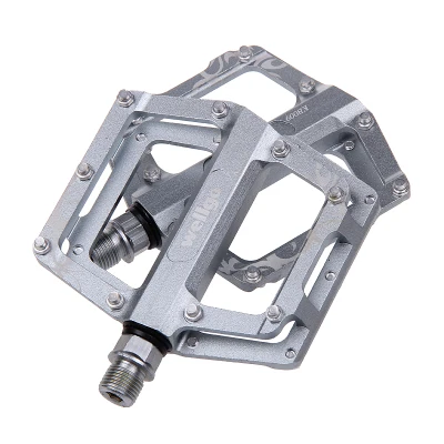 Silver Wellgo Kb009 сверхлегкие педали из алюминиевого сплава MTB горный велосипед велосипедные педали - Цвет: Silver