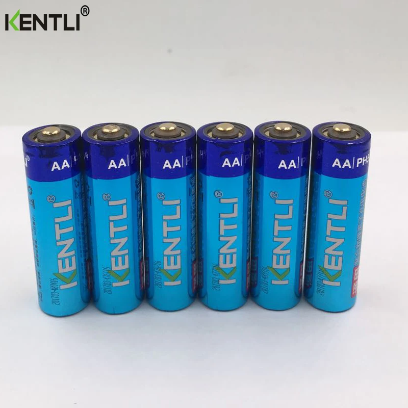 KENTLI 6 шт./упак. высокое Ёмкость литий-ионные аккумуляторы 3000mWh 1,5 V литий-полимерный аккумулятор перезаряжаемого ni-cd батареи