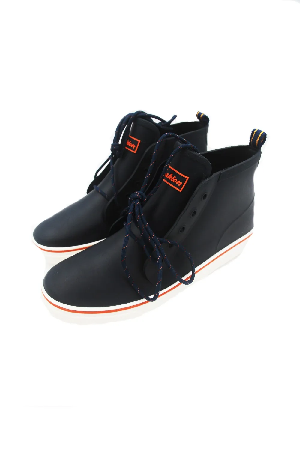 Мужские классические ботинки Feng Nong резиновые ботильоны на шнуровке