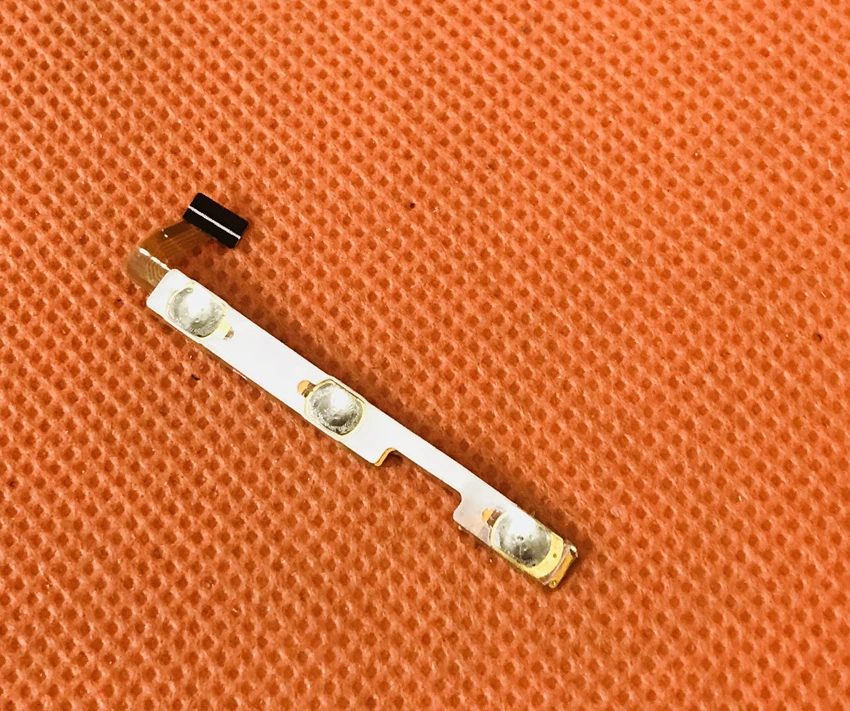 Used Original Power On Off Button Volume Key Flex Cable FPC for Blackview P2 MT6750T Octa core 5.5&quot FHD free shipping | Мобильные