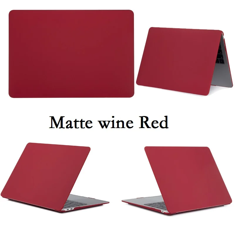 Чехол для Macbook Air 13 2018 Pro 2017 чехол ноутбука A1932 A1989 Жесткий ПК Матовый Retina 11 12 15